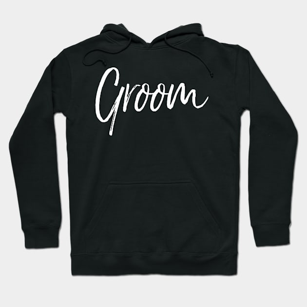 Matching Getting Ready Bride Groom Wedding Groom Hoodie by Saboia Alves